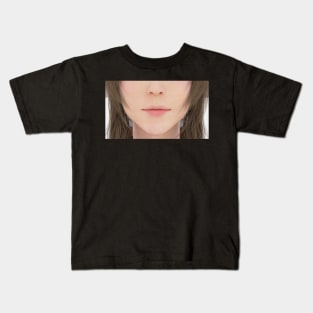 Aerith mask Kids T-Shirt